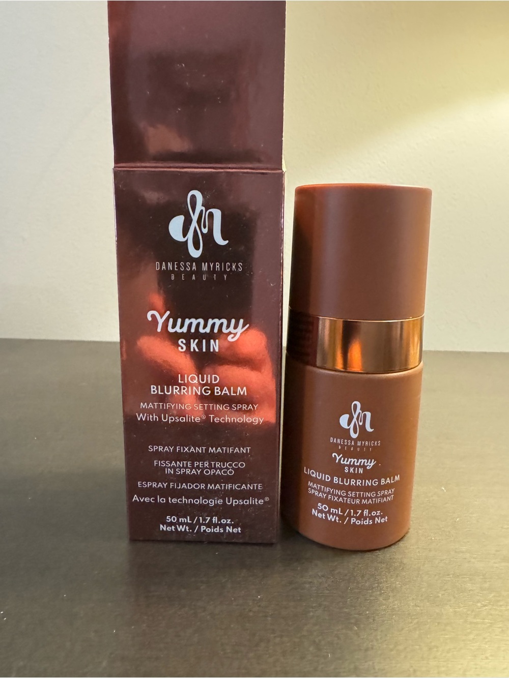 Danessa Myricks Beauty Yummy Skin Liquid Blurring Balm Mattifying Setting Spray
